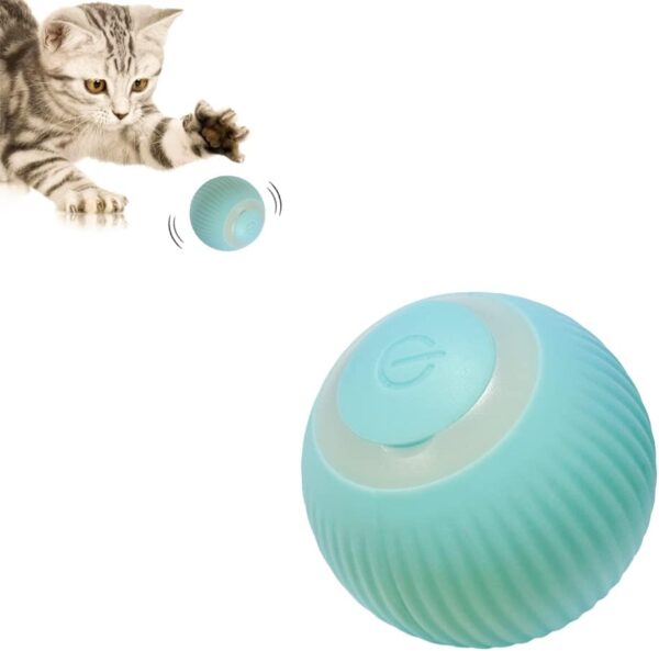 Interactive cats toy ball